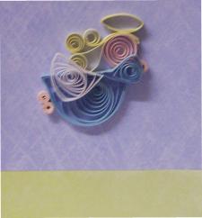 Handmade Craft Ideas Paper Quilling on This Little Quilled Angel Fits On A Small Card Or Gift Tag  I Used A