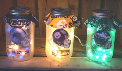 Craft Ideas Mason Jars on Lighted Mason Jars By Jim S Custom Crafts