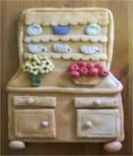 salt dough wall hanging