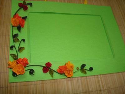 Paper Quilling Photo Frame