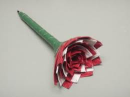 A Duct Tape Flower Pen I Made
